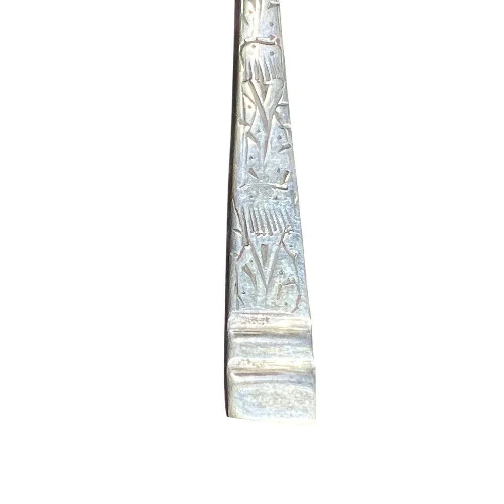 Vintage EPNS‎ A1 Silver Plated Spoons Set 3 Spoons Decorative
